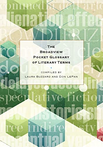 Beispielbild fr The Broadview Pocket Glossary of Literary Terms zum Verkauf von BooksRun