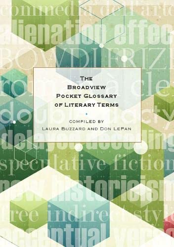 9781554811670: The Broadview Pocket Glossary of Literary Terms