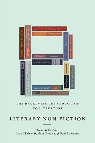 Beispielbild fr The Broadview Introduction to Literature: Literary Nonfiction zum Verkauf von Better World Books