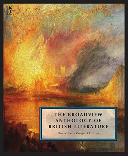 9781554812547: Broadview Anthology Of British Literature, One-Volume Compact Edition: From the Medieval Period to the Twenty-First Century