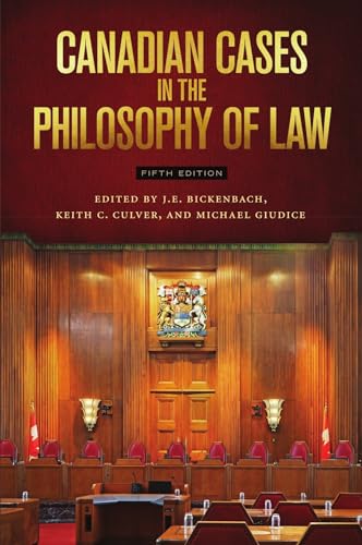 9781554812714: Canadian Cases in the Philosophy of Law - Fifth Edition