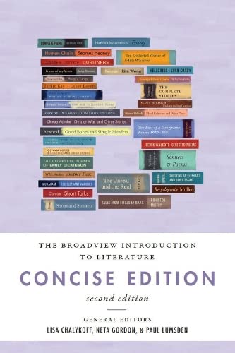 Beispielbild fr The Broadview Introduction to Literature: Concise Edition - Second Edition zum Verkauf von Zoom Books Company