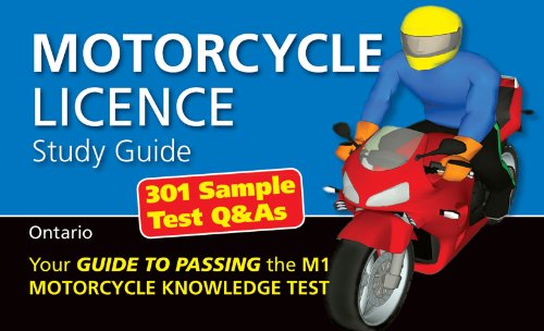 Stock image for Motorcycle License Study Guide ( your guide to passing the M1 Motorcycle Knowledge Test in Ontario) for sale by GF Books, Inc.