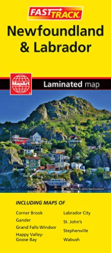 Beispielbild fr Newfoundland & Labrador Fast Track Map zum Verkauf von GF Books, Inc.