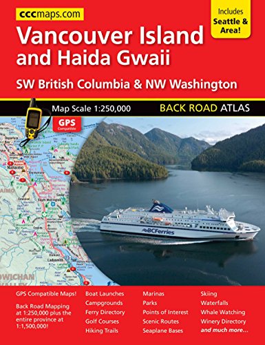 Beispielbild fr Vancouver Island and Haida Gwaii, Back Road Atlas zum Verkauf von Zoom Books Company