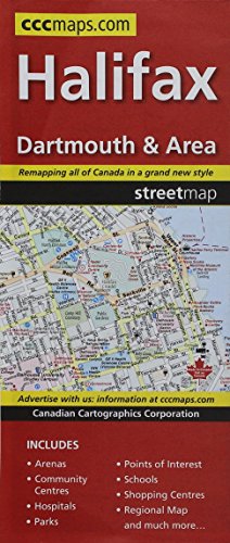 Stock image for Halifax : Dartmouth & Area Street Map for sale by GF Books, Inc.