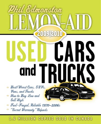 Beispielbild fr Lemon-Aid Used Cars and Trucks 2009-2010 zum Verkauf von Better World Books