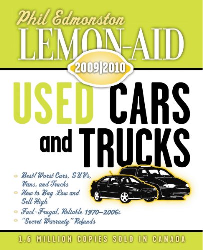 Imagen de archivo de Lemon-Aid Used Cars and Trucks 2009-2010 a la venta por Half Price Books Inc.