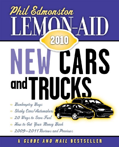 Imagen de archivo de Lemon-Aid New Cars and Trucks 2010 a la venta por Better World Books: West