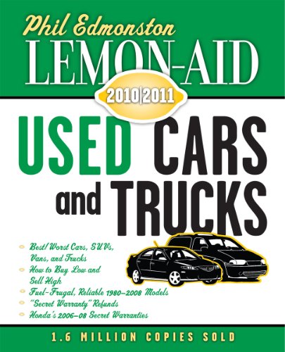 Stock image for Lemon-Aid Used Cars and Trucks 2010-2011 for sale by Better World Books: West