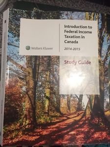 Stock image for Introduction to Federal Income Taxation in Canada, Study Guide, 2014-2015 for sale by Better World Books