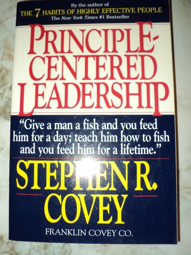 Principle Centered Leadership (9781555170486) by Covey, Stephen R.