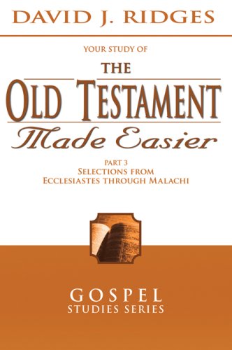 Stock image for The Old Testament Made Easier, Vol. 3 (Gospel Studies Series) for sale by SecondSale