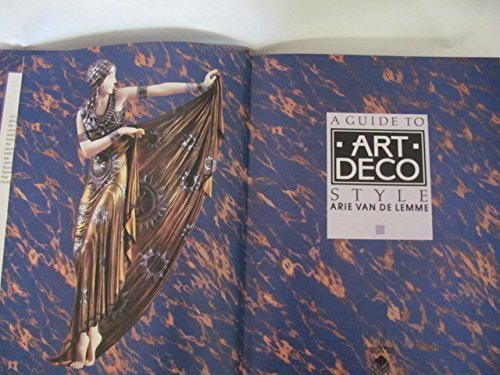 Stock image for A Guide to Art Deco Style for sale by Wonder Book