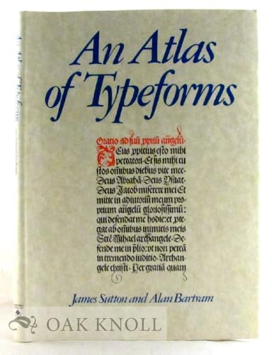 Stock image for Atlas of Typeforms for sale by ThriftBooks-Dallas