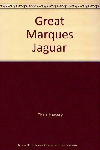 Imagen de archivo de Great Marques Jaguar a la venta por Firefly Bookstore
