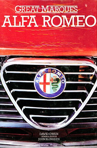 9781555214258: Great Marques: Alfa Romeo