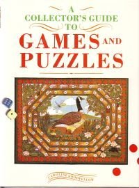 Beispielbild fr Collector's Guide to Games and Puzzles zum Verkauf von Better World Books