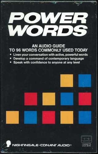 Imagen de archivo de Power Words: An Audio Guide to 96 Words Commonly Used Today a la venta por The Yard Sale Store