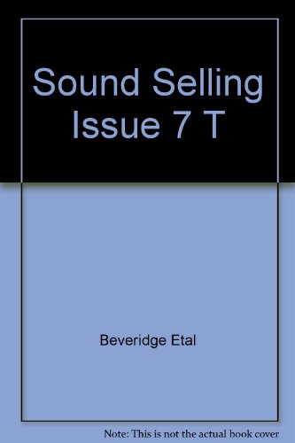 9781555253707: Sound Selling: Issue 7