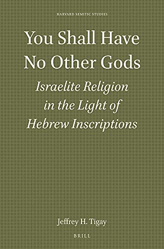 9781555400637: You Shall Have No Other Gods: Israelite Religion in the Light of Hebrew Inscriptions: 31 (Harvard Semitic Studies)