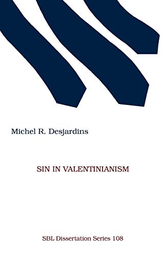 9781555402259: Sin in Valentinianism (Dissertation)