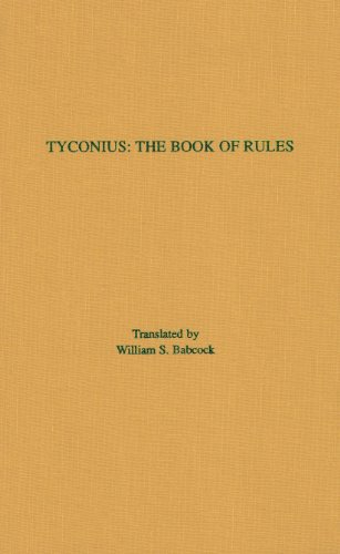 9781555403669: Tyconius: The Book of Rules