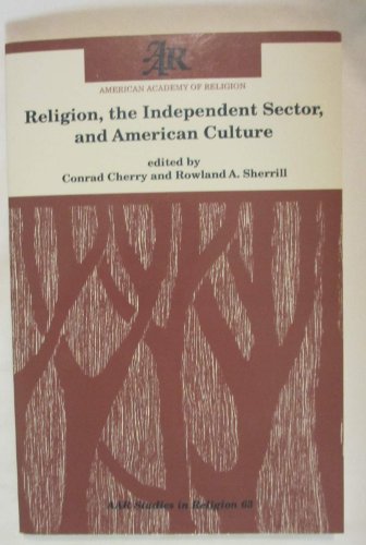 Stock image for Religion, the Independent Sector, and American Culture (American Academy of Religion Studies in Religion, No. 63) for sale by Redux Books