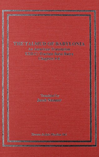 9781555406738: The Talmud of Babylonia: An American Translation XXVII:Tractate Baba Batra, Vol. C: 241 (Neusner Titles in Brown Judaic Studies)