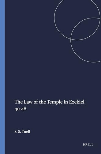 Beispielbild fr The law of the temple in Ezekiel 40-48. zum Verkauf von Kloof Booksellers & Scientia Verlag