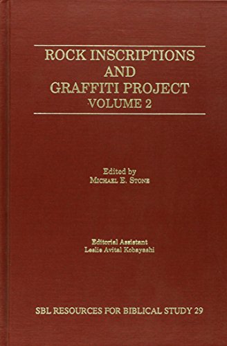 9781555407926: Rock Inscriptions and Graffiti Project: Catalogue of Inscriptions : Inscriptions 3001-6000 (RESOURCES FOR BIBLICAL STUDY)