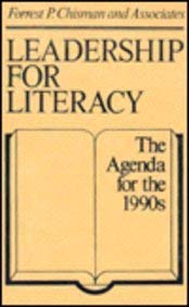 Beispielbild fr Leadership for Literacy : The Agenda for the 1990s zum Verkauf von Better World Books