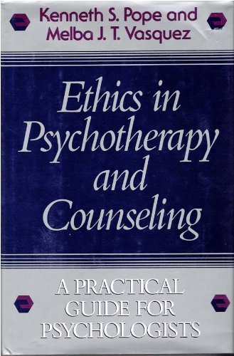Immagine dell'editore per Ethics in Psychotherapy and Counseling: A Practical Guide for Psychologists (JOSSEY BASS SOCIAL AND BEHAVIORAL SCIENCE SERIES) venduto da The Stuff And Such