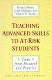 Stock image for Teaching Advanced Skills to At-Risk Students : Views from Research and Practice for sale by Better World Books