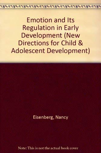 9781555427511: Emotion Its Regulation Early Dvlpmnt 55 (The Jossey-Bass education series)