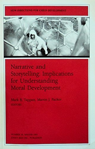 Imagen de archivo de Narrative and Storytelling : Implications for Understanding Moral Development a la venta por Better World Books
