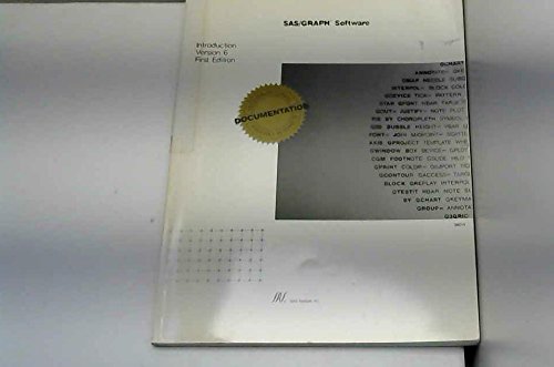 9781555443955: Sas/Graph Software: Introduction Version Six