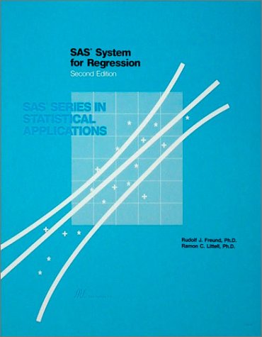 Stock image for SAS System for Regression for sale by Better World Books: West