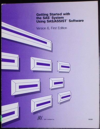 Imagen de archivo de Getting Started With the Sas System a la venta por Wonder Book