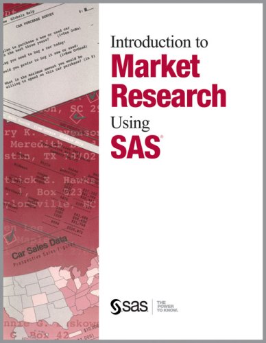 Stock image for Introduction to Market Research Using SAS(R) for sale by ThriftBooks-Atlanta