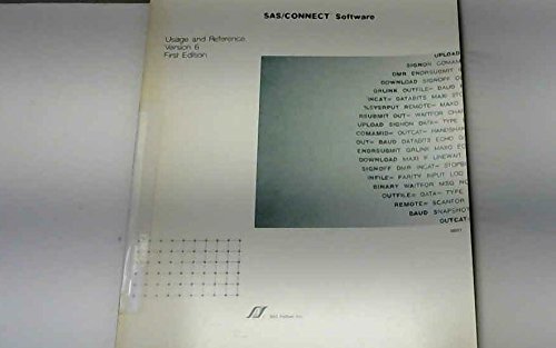 Beispielbild fr SAS/CONNECT Software: Usage and Reference zum Verkauf von Hamelyn