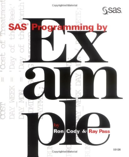 Imagen de archivo de SAS Programming by Example a la venta por Better World Books