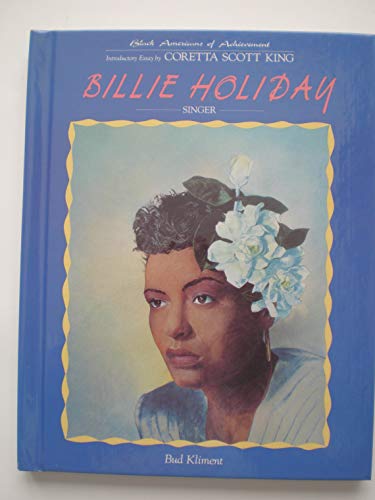 Beispielbild fr Billie Holiday : Singer zum Verkauf von Better World Books