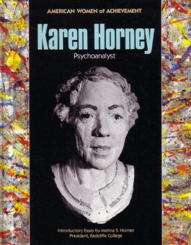 Imagen de archivo de Karen Horney (American Women of Achievement) a la venta por Irish Booksellers