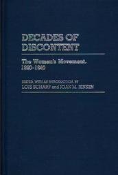 Stock image for Decades of Discontent: The Women's Movement, 1920-1940 for sale by Open Books