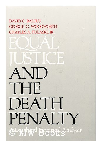 Beispielbild fr Equal Justice And The Death Penalty: A Legal and Empirical Analysis zum Verkauf von Irish Booksellers