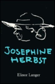 Beispielbild fr Josephine Herbst zum Verkauf von Wonder Book