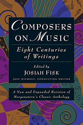 Imagen de archivo de Composers on Music: Eight Centuries of Writings a la venta por ThriftBooks-Atlanta