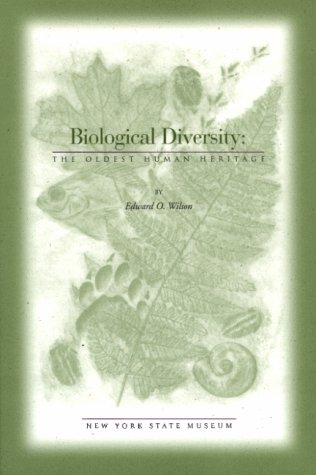 Beispielbild fr Biological Diversity : The Oldest Human Heritage (Educational Leaflet (New York State Museum), No. 34.) zum Verkauf von Books Unplugged