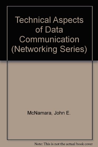 9781555581114: Technical Aspects of Data Communication (Networking Series)